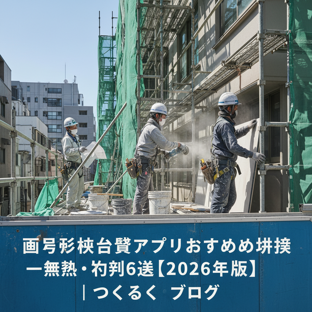 工事写真台帳アプリ比較