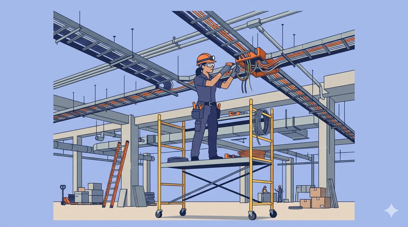 電気工事の写真台帳