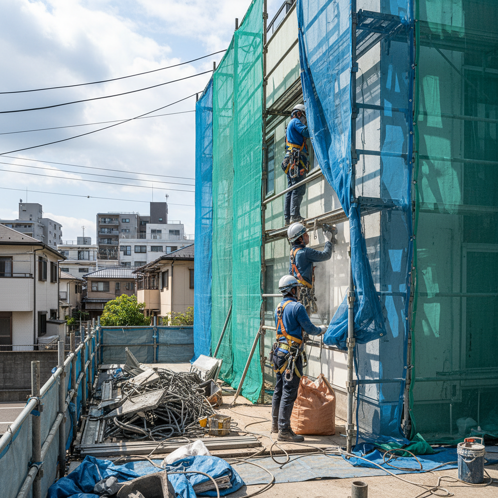 解体工事の写真台帳